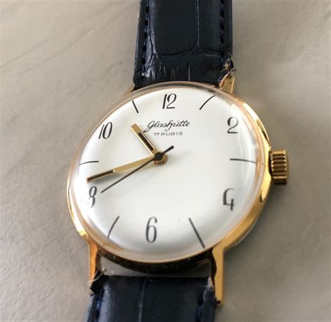 glashütte 17 rubis made in gdr
